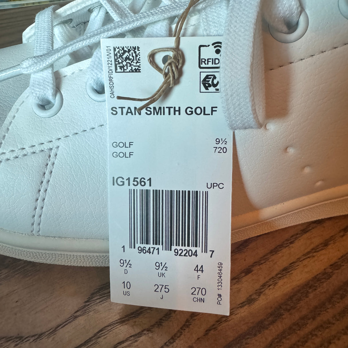 Adidas Stan Smith Golf Shoes 10US