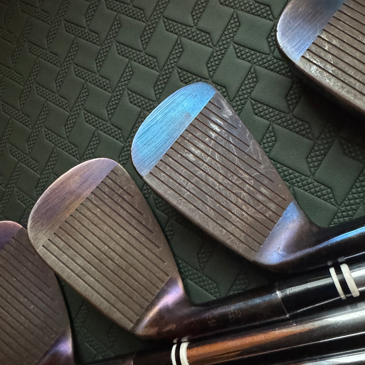 Muira CB 201 5-W Raw Finish Irons - S300 Shafts