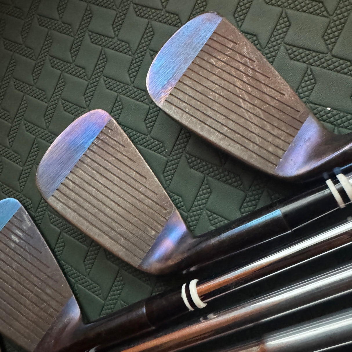 Muira CB 201 5-W Raw Finish Irons - S300 Shafts