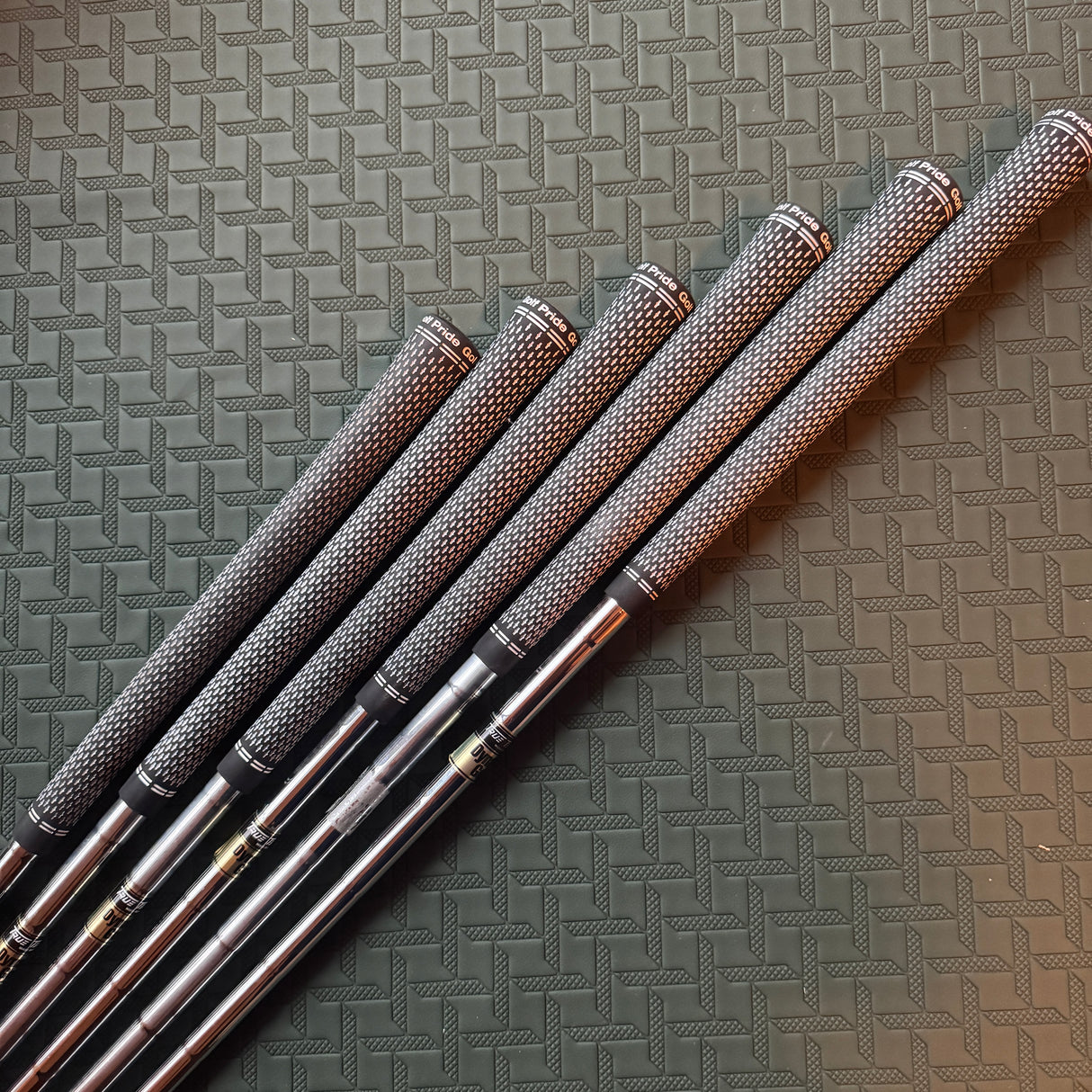 Muira CB 201 5-W Raw Finish Irons - S300 Shafts