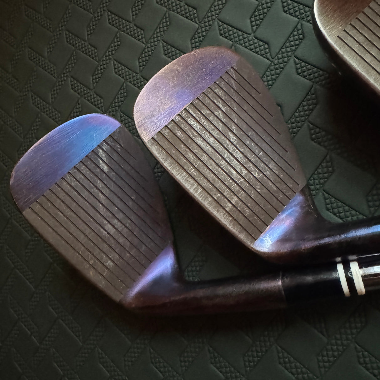 Muira CB 201 5-W Raw Finish Irons - S300 Shafts